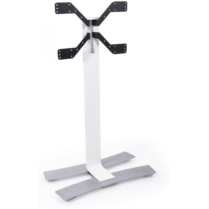 Erard 039040 support pour téléviseur Noir, Titane, Blanc