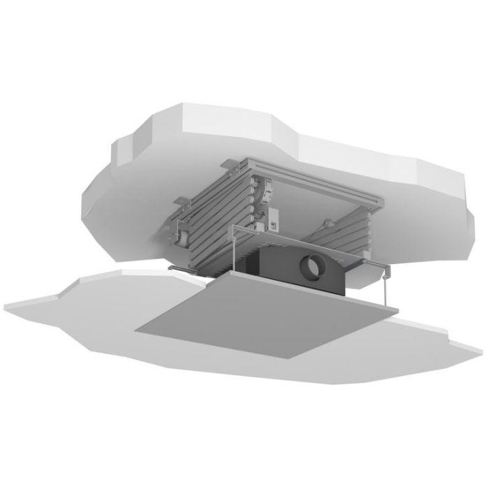 Erard 737711 support pour projecteurs Plafond Noir, Gris, Blanc