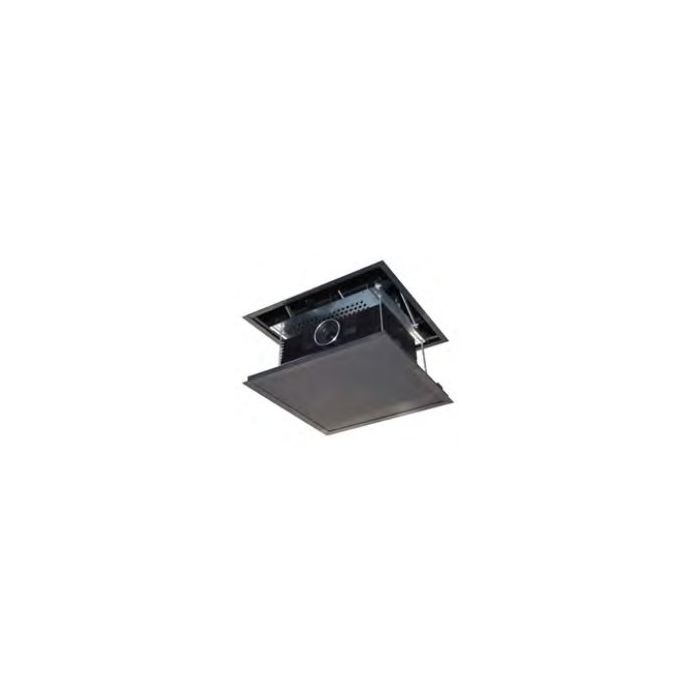 Erard 738500 accessoire de montage de projecteur Plaque de plafond Noir