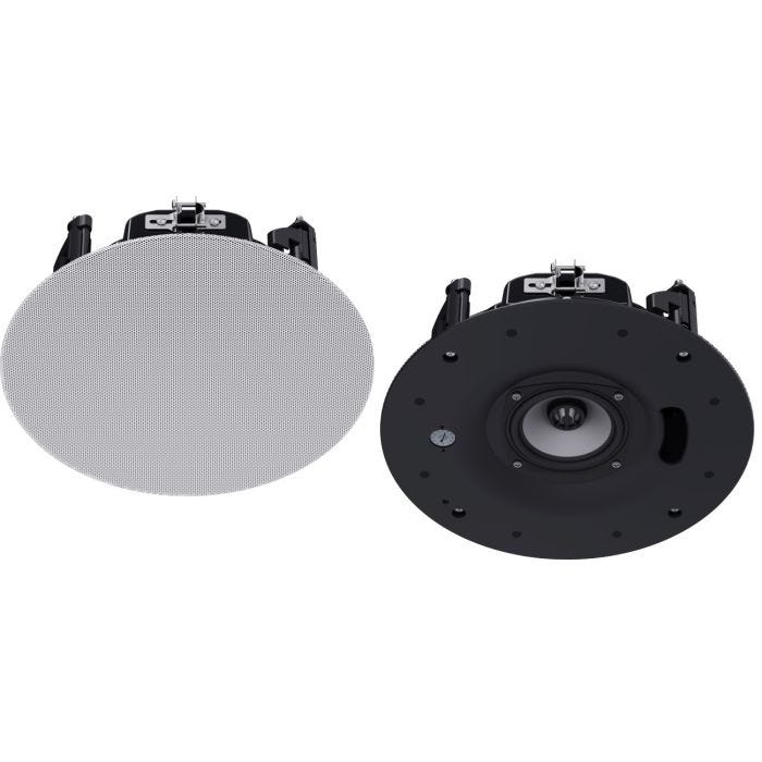 Electro Voice Ceiling speaker 4 inches, 70/100V, low-profile white, packed in pairs