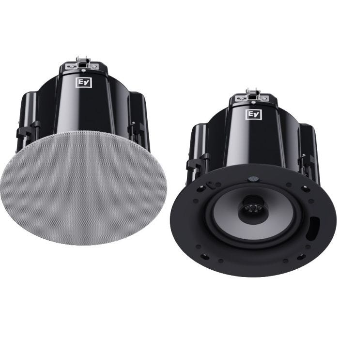 Electro Voice Ceiling speaker 8 inches, 70/100V, white, packed in pairs