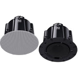 Electro-Voice EVID-C8.2HC-G2 Paire d'enceintes avec backcan, 2 voies 8", 90W en 100V, grille magnétique sans bordure