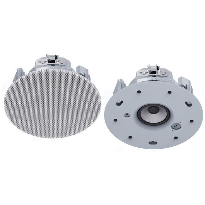 Electro Voice Ceiling speaker 3 inches, weatherized IP45, 70/100V, white, packed in pairs