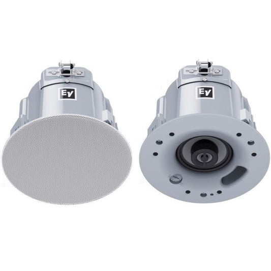 Electro-Voice EVID-EC4.2 Paire d'enceintes avec backcan, 2 voies 4", 20W en 100V, grille magnétique sans bordure