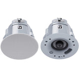 Electro-Voice EVID-EC4.2 Paire d'enceintes avec backcan, 2 voies 4", 20W en 100V, grille magnétique sans bordure