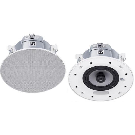 Electro-Voice EVID-EC6.2E Paire d'enceintes EN 54-24 avec backcan, 2 voies 6.5", 30W en 100V, grille à bord fin