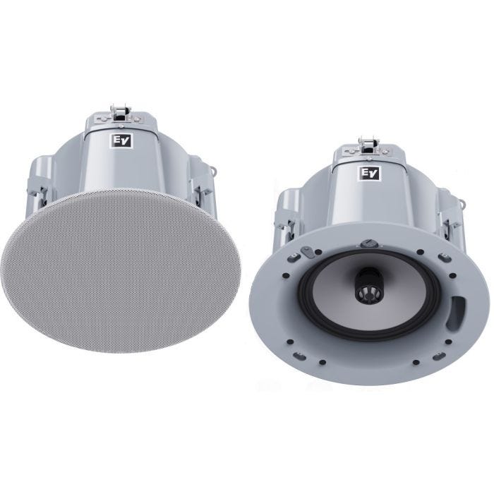 Electro Voice Ceiling speaker 8 inches, 70/100V, white, packed in pairs