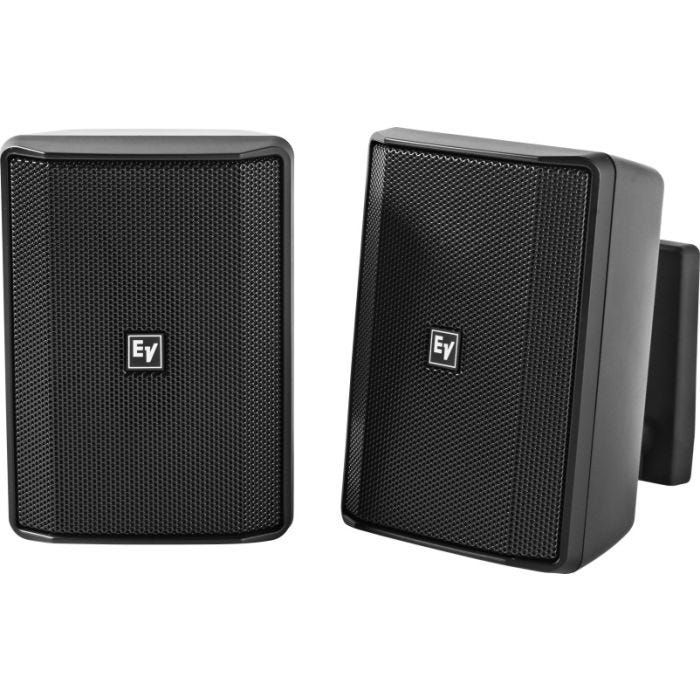 Electro Voice Speaker 4 inches cabinet 8 Ohm black, (Pair)