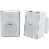 Electro-Voice EVID-S4.2TW Paire d'enceintes 2 voies, 15W en 100V, HP 4", blanc