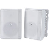 Electro Voice Speaker 5? cabinet 70/100V IP65 white, (Pair),EN 54-24