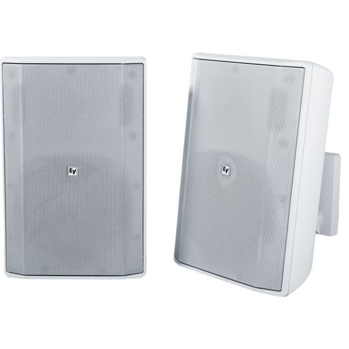 Electro Voice Speaker 8 inches cabinet 8 Ohm white, (Pair)