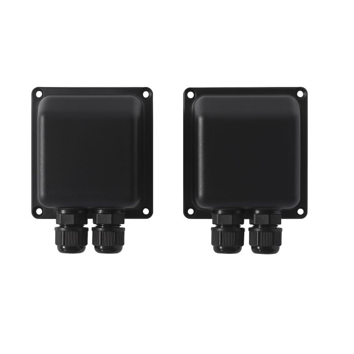 Electro-Voice WC-58DB Paire de couvercle de protection IP65, sortie double, pour EVID-S5.2 / T et EVID-S8.2 / T, noir