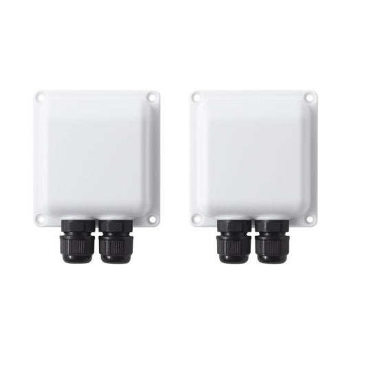Electro-Voice WC-58DW Paire de couvercle de protection IP65, sortie double, pour EVID-S5.2/T et EVID-S8.2/T, blanc