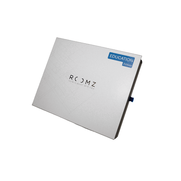 Roomz ROOMZ-EXPERIENCE-BOX-EDU Experience box edu avec 1 Display EDU BLACK, 1 Sensor Desk, 1 Wall-mount bracke,t 1 an ROOM EDU