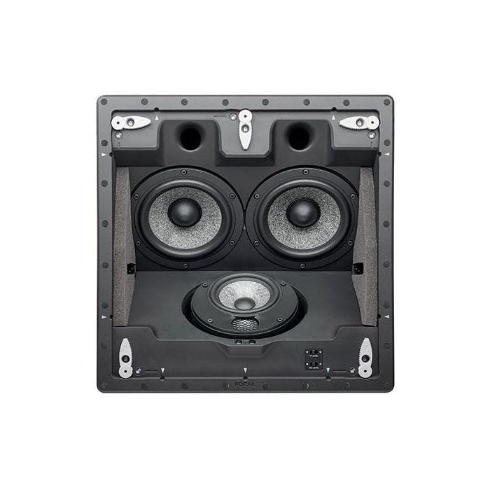 Focal 1000 ICLCR5 Enceinte encastrable LF 2x13cm en 'W' + MF 1x10cm en 'W' + tweeter Béryllium, 8Ω