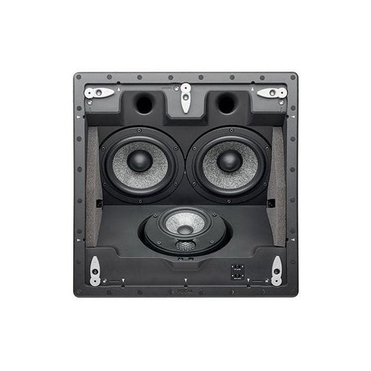 Focal 1000 ICLCR5 Enceinte encastrable LF 2x13cm en 'W' + MF 1x10cm en 'W' + tweeter Béryllium, 8Ω