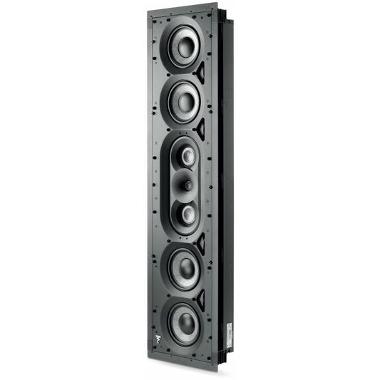 Focal 1000 IWLCR UTOPIA Enceinte encastrée murale, 4x graves ‘W’ 16.5cm + 2x Médiums ‘W’ à Profil ‘M’ 8cm + Tweeter Béryllium, 8Ω (min 4.2Ω)