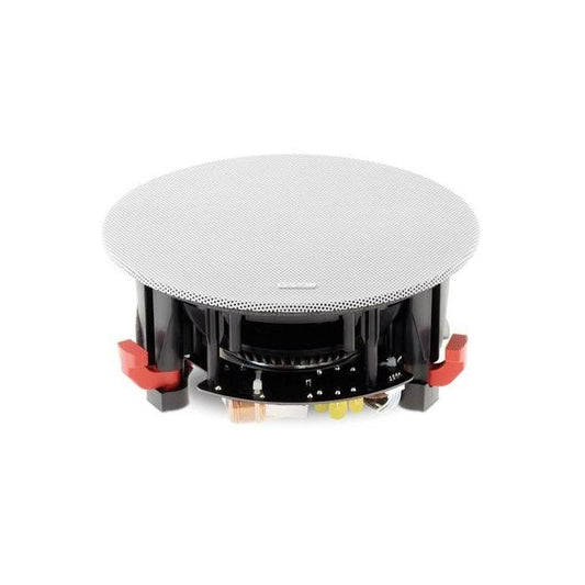 Focal 100 IC6ST-WH Enceinte stéréo, HP 16.5cm + 2 tweeters, grille à bord fin, 8Ω