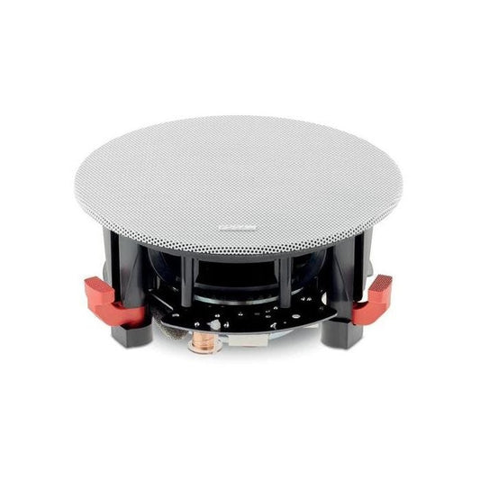 Focal 100 ICW5-WH Enceinte coaxiale, HP 13cm, tweeter à dôme inversé, grille à bord fin, 8Ω