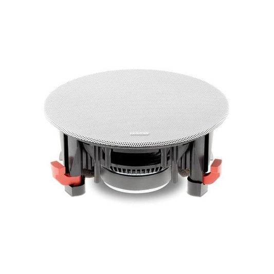 Focal 100 ICW6-WH Enceinte coaxiale, HP 16.5cm, tweeter à dôme inversé, grille à bord fin, 8Ω