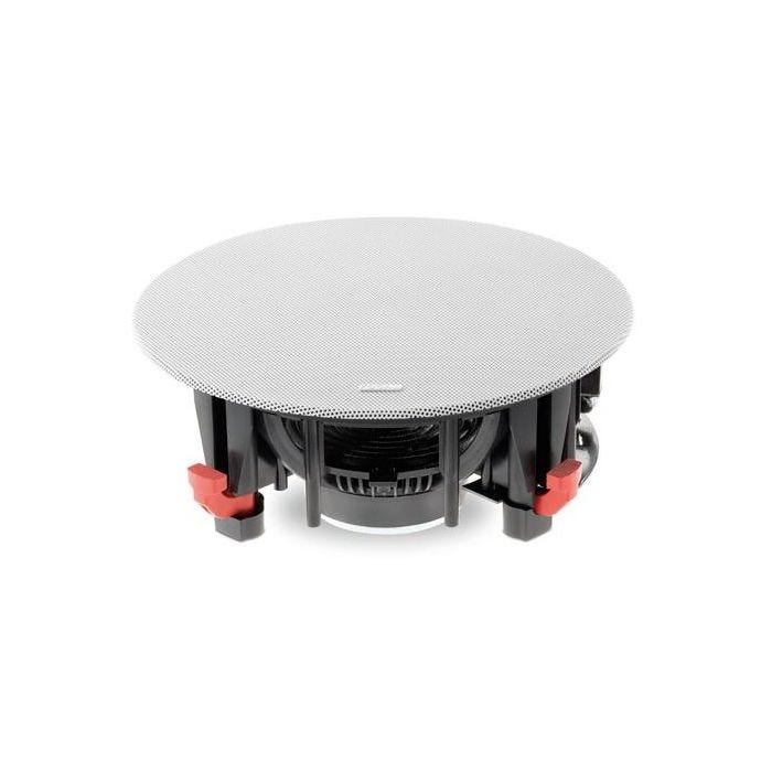 Focal 100 ICW8-WH Enceinte coaxiale, HP 21cm, tweeter à dôme inversé, grille à bord fin, 8Ω