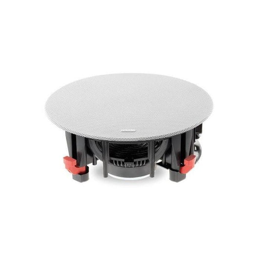 Focal 100 ICW8-WH Enceinte coaxiale, HP 21cm, tweeter à dôme inversé, grille à bord fin, 8Ω