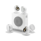 Focal PACK51SAFDW Set de 5 enceintes Dome Flax et 1 caisson Sub Air, blanc