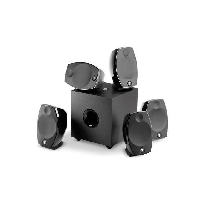 Focal Pack 5 SibEvo + 1 CubEvo + fix. black