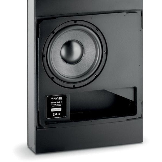 Focal PACK 20SEDA Pack de 2 caissons encastrés muraux 100 IWSUB8 et 1 amplificateur IWSUB8AMP