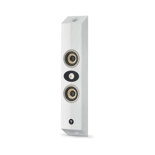 Focal On Wall 301 WH Enceinte murale 2 voies avec 2 haut-parleurs à membrane en lin (Flax).