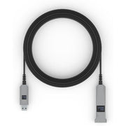 USB 3 AOC type AM to AF cable 10.0m