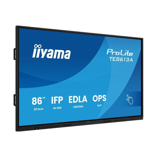 iiyama TE8613A-B1AG Écran plat interactif 85.6 pouces 4K UHD