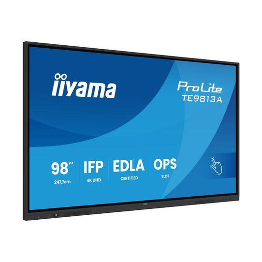 iiyama TE9813A-B1AG Écran plat interactif (4K Ultra HD)