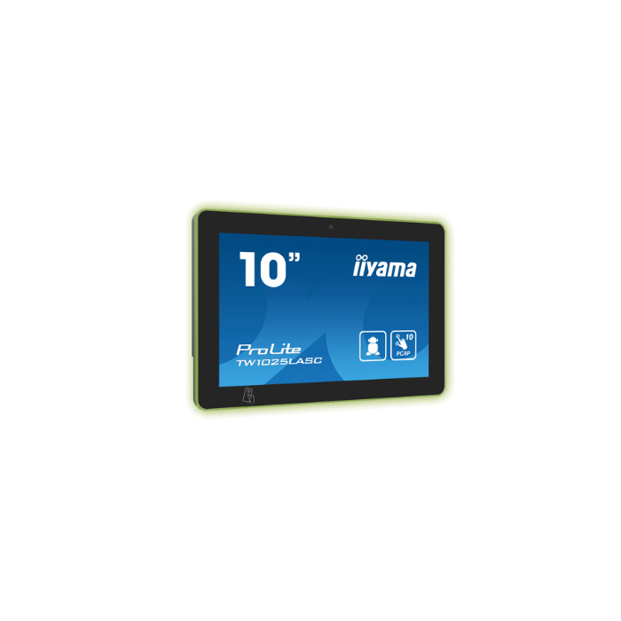 "iiyama TW1025LASC-B1PNR PC Panel LCD 10,1"" avec Android et PoE Écran Tactile Capacitif Projetté Sans Bord 10 Points 1280x1440"