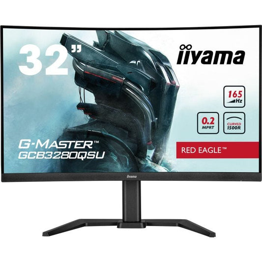 iiyama G-MASTER GCB3280QSU-B1 Écran PC LED 31.5 pouces (Haute Réactivité)