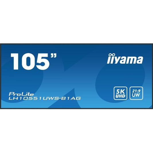 iiyama LH10551UWS-B1AG Écran plat de signalisation numérique (Full HD Ultra large)