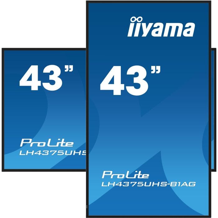 iiyama 43in 4K UHD,24/7,IPS,500cd,HDMI,AndroidOS Display