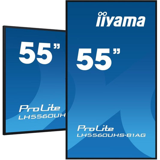 iiyama LH5560UHS-B1AG Affichage de Messages 55 pouces 4K Ultra HD LED