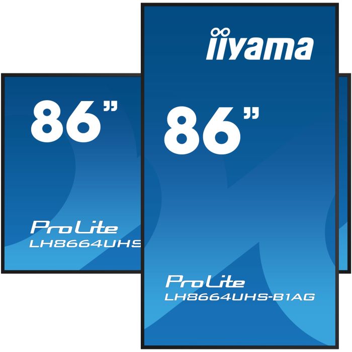 IIYAMA- Afficheur professionnel 86" LH8664UHS-B1AG