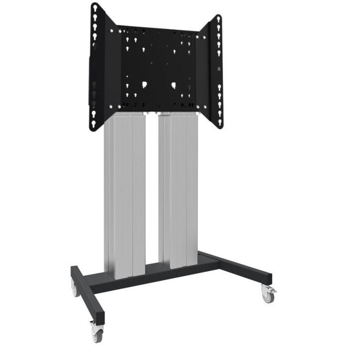 iiyama MD 062B7105K montage des affichages de messages 2,49 m (98") Noir, Acier inoxydable