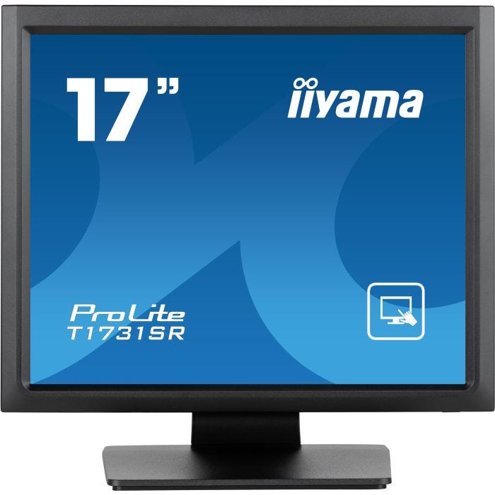 iiyama ProLite T1731SR-B1S écran plat de PC 43,2 cm (17") 1280 x 1024 pixels SXGA LCD Écran tactile Noir