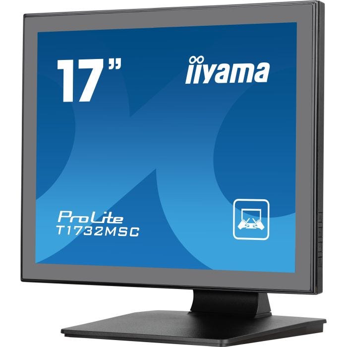 "iiyama ProLite écran plat de PC 43,2 cm (17"") 1280 x 1024 pixels SXGA LED Écran tactile Table Noir"