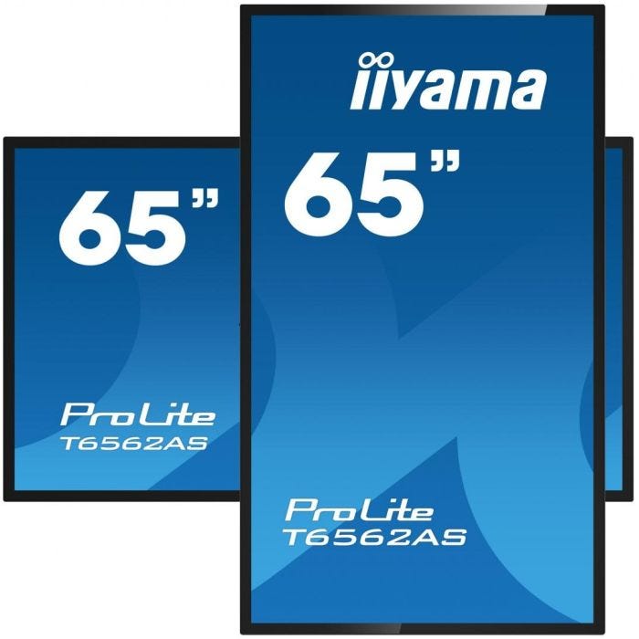 Iiyama 65in PCAP Touch Display 24/7 Black