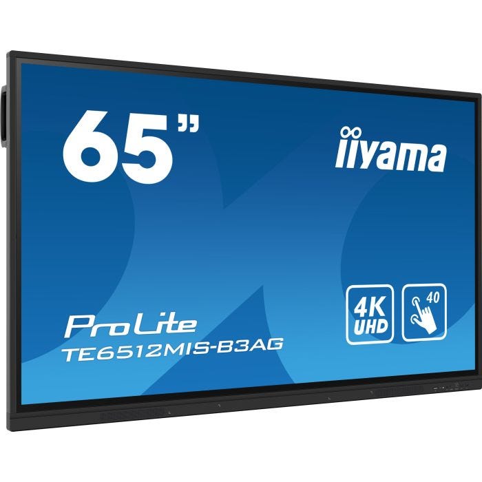 iiyama TE6512MIS-B3AG écran tactile 65 pouces LCD 4K Ultra HD