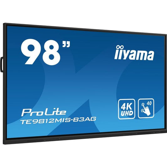 iiyama TE9812MIS-B3AG Écran Kiosk 98 pouces 4K Ultra HD