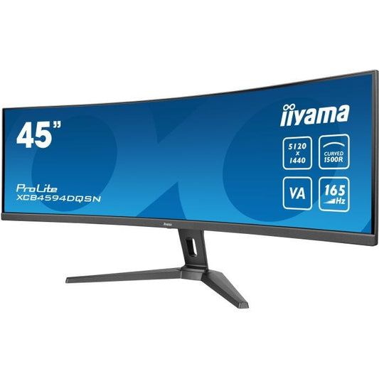 iiyama G-MASTER XCB4594DQSN-B1 Écran PC 45 pouces (UWQHD, Curved, 0,8 ms)