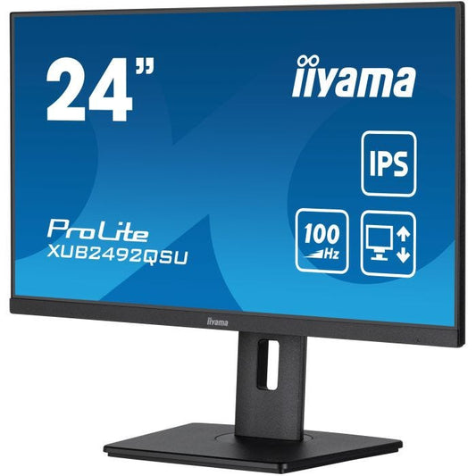iiyama ProLite XUB2492QSU-B1 Écran Plat PC (Wide Quad HD, 1ms)