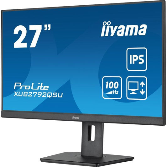 iiyama ProLite XUB2792QSU-B6 Écran Plat LED 27 pouces (2560 x 1440 pixels)