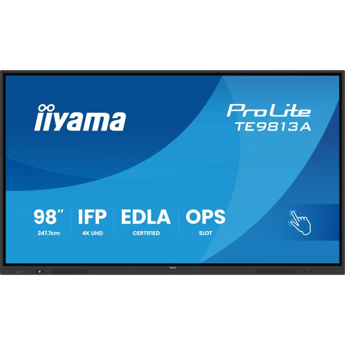 98" IPS 4K 16:9 Google EDLA cert. IFP