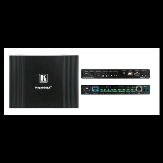 Kramer DSP-62-UC Matrice audio DSP 6x2 PoE avec commutateur HDMI, AEC et HDBaseT